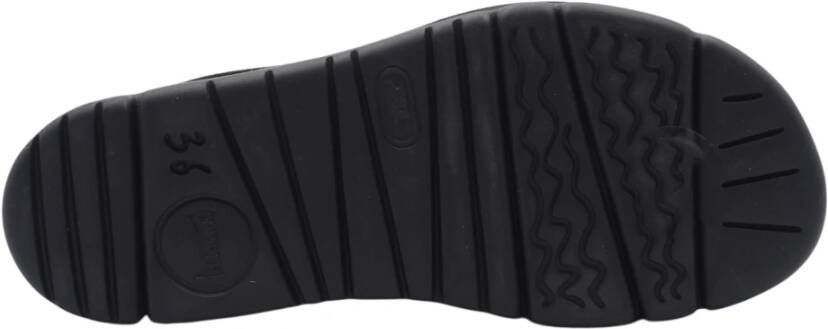 Camper Zwarte Oruga Up Sandalen