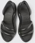 Camper Zwarte Platte Sandalen Vrouwen Comfortabel Stijlvol - Thumbnail 3