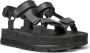 Camper Stijlvolle platte sandalen in zwart en oranje Black Dames - Thumbnail 5