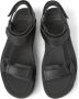 Camper Stijlvolle platte sandalen in zwart en oranje Black Dames - Thumbnail 6