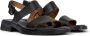 Camper Zwarte platte sandalen voor vrouwen Black Dames - Thumbnail 7