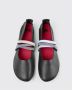 Camper Zwarte Platte Schoenen met Kruisbanden - Thumbnail 3