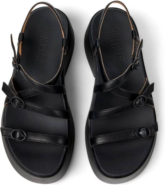 Camper Zwarte Tasha Sandalen voor Vrouwen