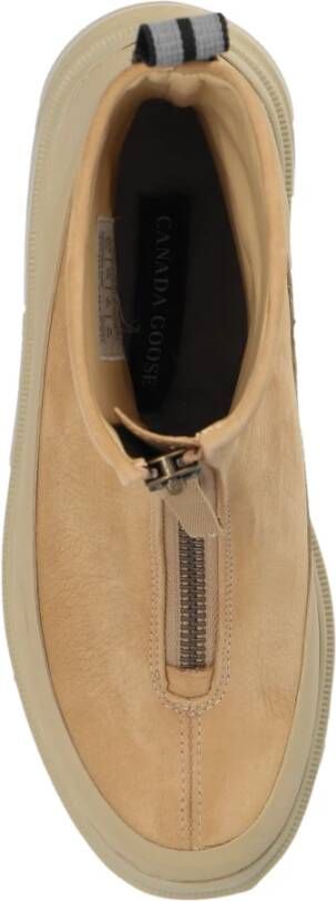Canada Goose Suède laarzen Kya Beige Dames