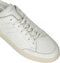 Canali Witte leren sneakers - Thumbnail 2