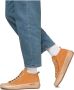 Candice Cooper Buffed leather and suede ankle sneakers MID S Orange Dames - Thumbnail 2