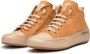 Candice Cooper Buffed leather and suede ankle sneakers MID S Orange Dames - Thumbnail 4