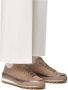 Candice Cooper Buffed leather and suede sneakers Janis Strip Chic Gray Dames - Thumbnail 8