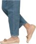 Candice Cooper Buffed leather ballet flats Candy BOW Brown Dames - Thumbnail 2