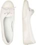 Candice Cooper Buffed leather ballet flats Candy BOW White Dames - Thumbnail 3