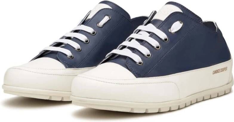 Candice Cooper Buffed leather sneakers Sanborn S Blue Heren