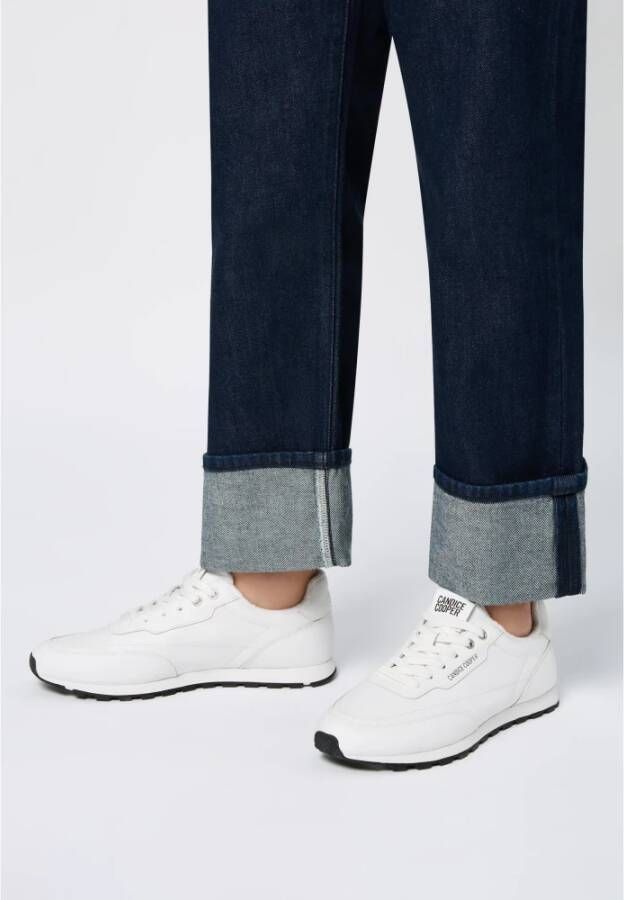 Candice Cooper Faux leather sneakers Plume.