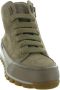 Candice Cooper Leather and velour ankle sneakers Janis Strip Plus Chic Brown Dames - Thumbnail 12