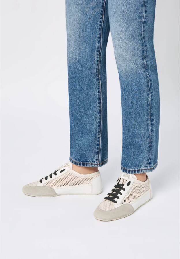 Candice Cooper Leather and fabric sneakers Dafne 2
