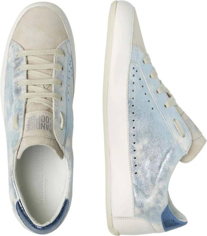 Candice Cooper Leather and suede sneakers Dafne Blue Dames