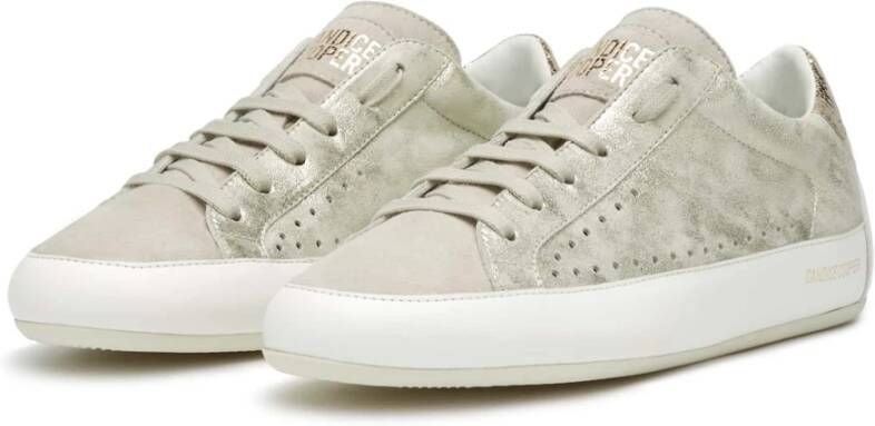 Candice Cooper Leather and suede sneakers Dafne Gray Dames