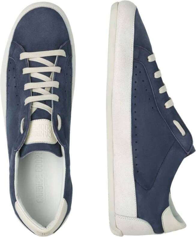 Candice Cooper Leather and suede sneakers Danny Blue Heren