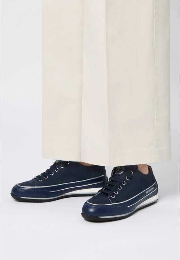 Candice Cooper Leather and suede sneakers Janis Strip Chic S