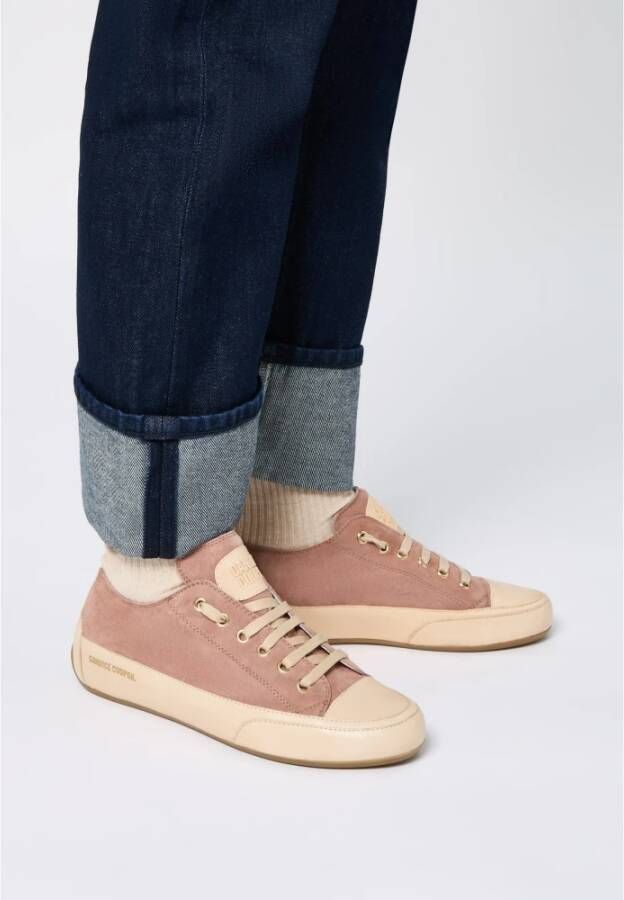 Candice Cooper Leather and suede sneakers Rock S