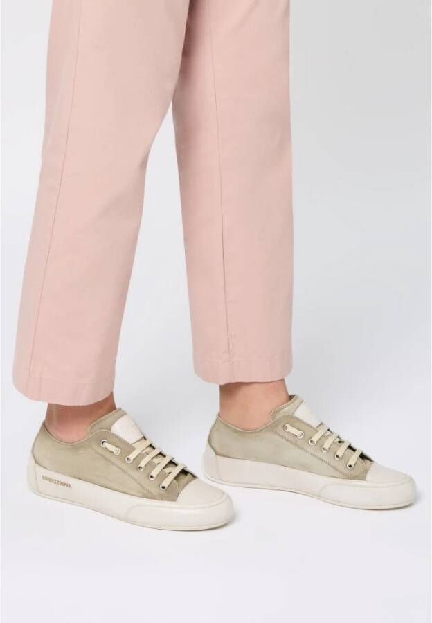 Candice Cooper Leather and suede sneakers Rock S