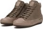 Candice Cooper Leather and velour ankle sneakers Plus Brown Dames - Thumbnail 4