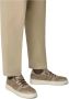 Candice Cooper Leather and velour sneakers Vito 11 Gray Heren - Thumbnail 6