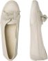 Candice Cooper Leather ballet flats Candy BOW White Dames - Thumbnail 3