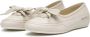 Candice Cooper Leather ballet flats Candy BOW White Dames - Thumbnail 4