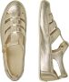 Candice Cooper Leather sandals Rock T-Bar Yellow Dames - Thumbnail 3