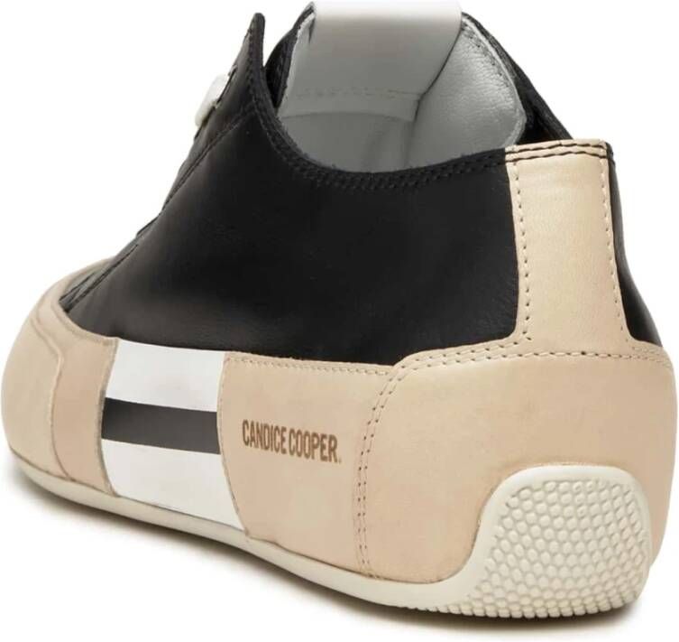 Candice Cooper Leather sneakers Rock Patch S Black Dames