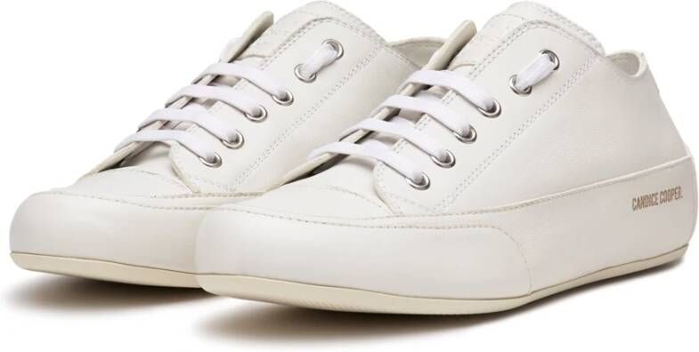 Candice Cooper Leather sneakers Rock S White Dames