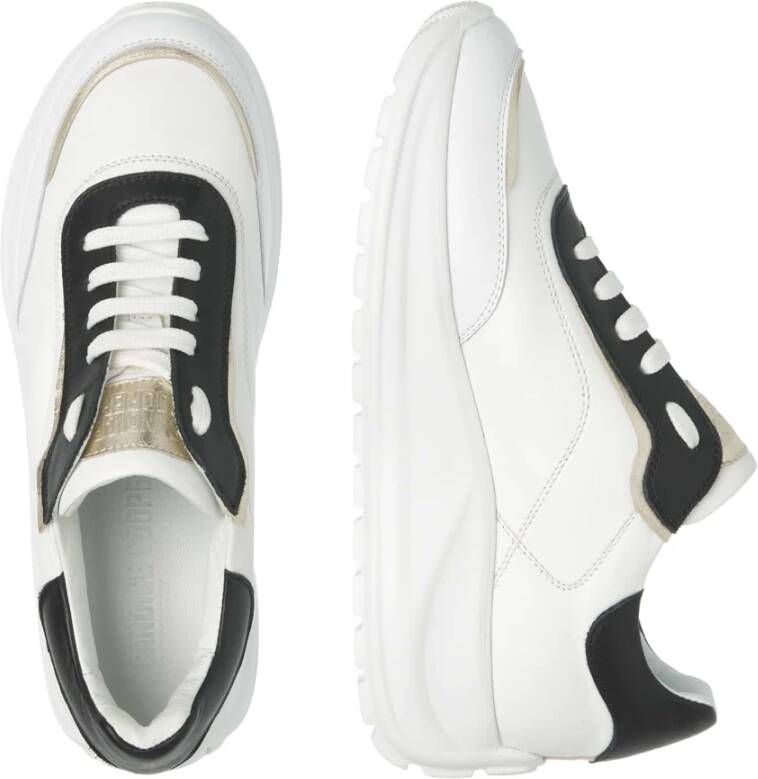 Candice Cooper Leather sneakers Spark 010 White Dames