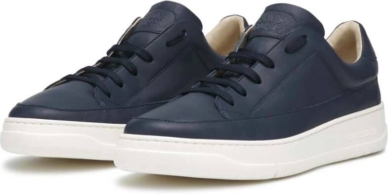 Candice Cooper Leather sneakers Vito 06 SF Blue Heren