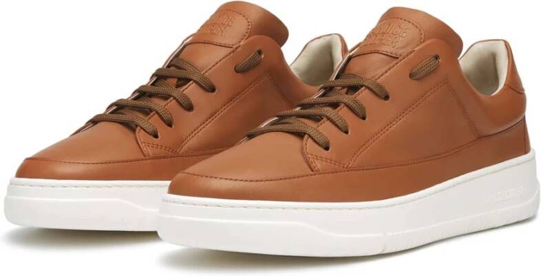 Candice Cooper Leather sneakers Vito 06 SF Brown Heren