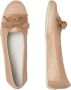 Candice Cooper Leren balletflats met strikdetail Beige Dames - Thumbnail 4