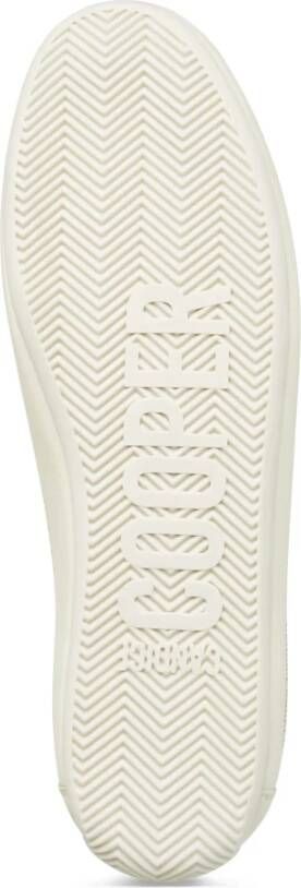 Candice Cooper Leather and suede sneakers Dafne White Dames