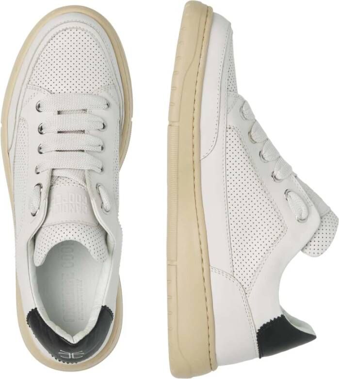 Candice Cooper Nappa leather sneakers Velanie ZIG White Dames