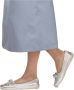 Candice Cooper Silver nappa leather ballet flats Candy BOW Gray Dames - Thumbnail 2