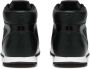 Candice Cooper Sneakers in faux leather and technical fabric Plume Mid. Black Dames - Thumbnail 3