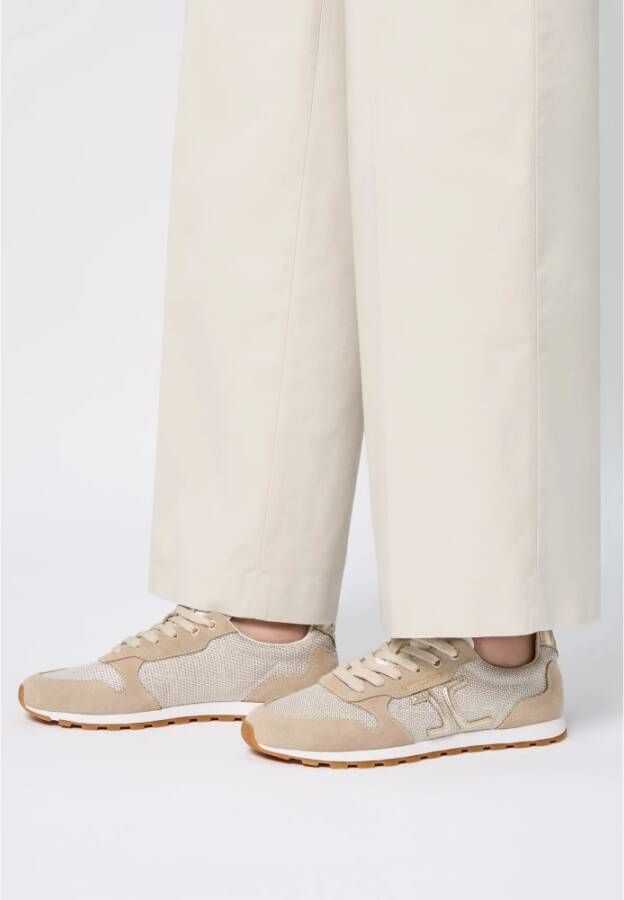 Candice Cooper Suede and fabric sneakers Plume 3 Woman.