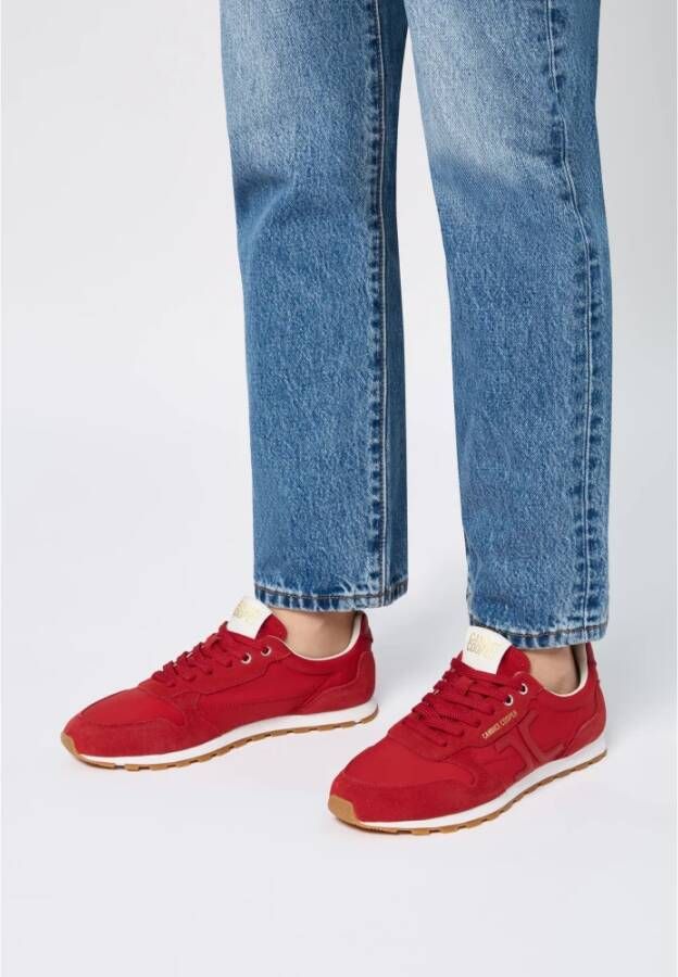 Candice Cooper Suede and technical fabric sneakers Plume 3 Woman.