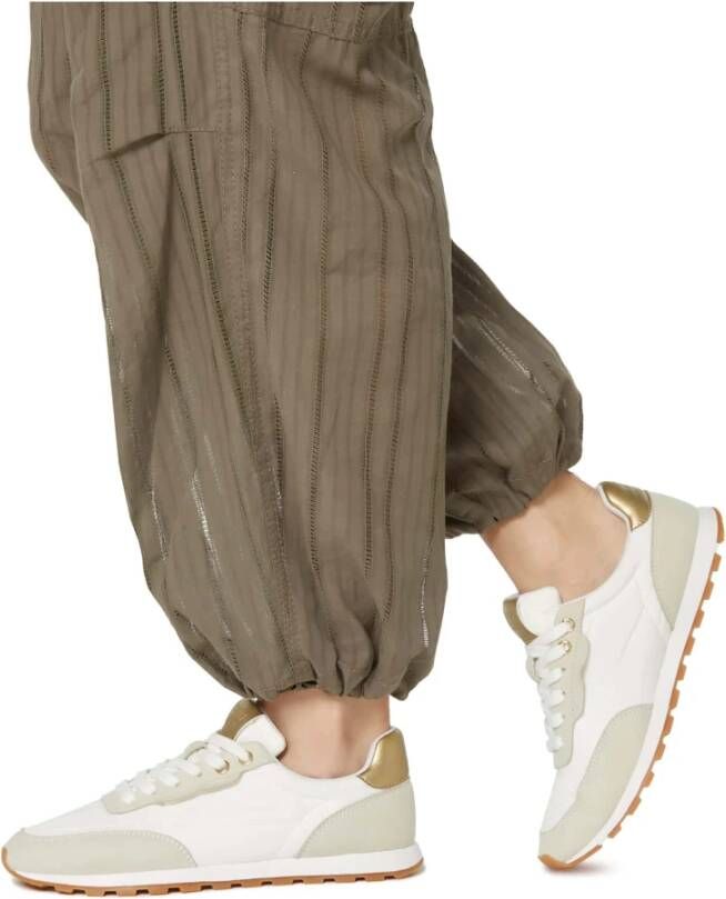Candice Cooper Suede and technical fabric sneakers Plume. Multicolor Dames