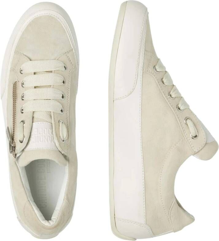 Candice Cooper Suede sneakers Rock 1 ZIP Chic Beige Dames