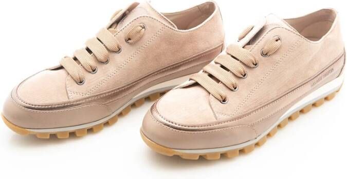 Candice Cooper Taupe Janis Zip Sneakers Beige Dames