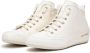 Candice Cooper Leather ankle sneakers MID S White Dames - Thumbnail 4