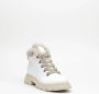 Candice Cooper Witte Leren en Schapenvacht Enkellaars White Dames - Thumbnail 2