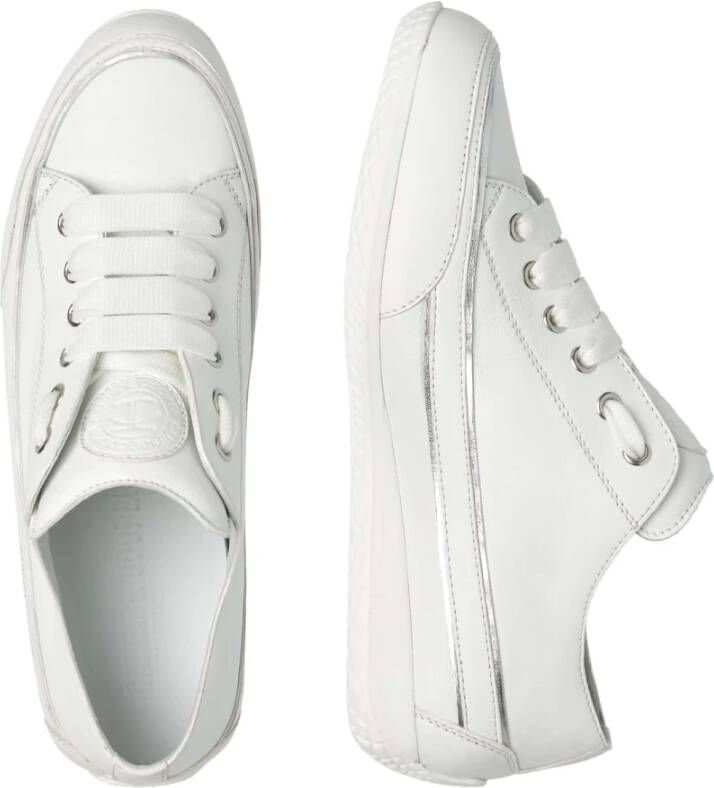 Candice Cooper Leather sneakers Janis Strip Chic S White Dames