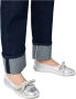 Candice Cooper Zilveren Nappa Leren Ballerina`s - Thumbnail 7