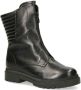 Caprice Casual Leather Booties Zwart Dames - Thumbnail 8