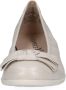 Caprice Beige Casual Closed Ballerinas Beige Dames - Thumbnail 4